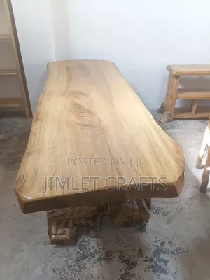 Solid Wood Live Edge Rustic Table