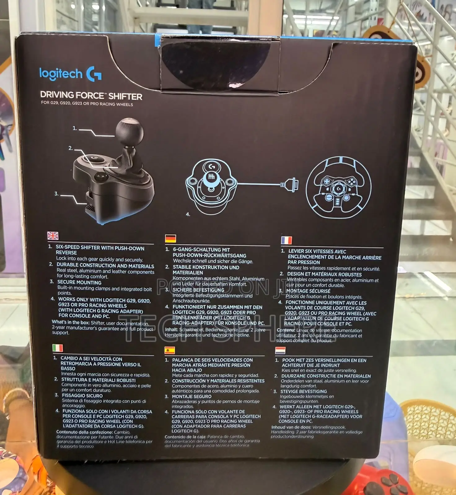 Virgin Logitech Driving Force Shifter