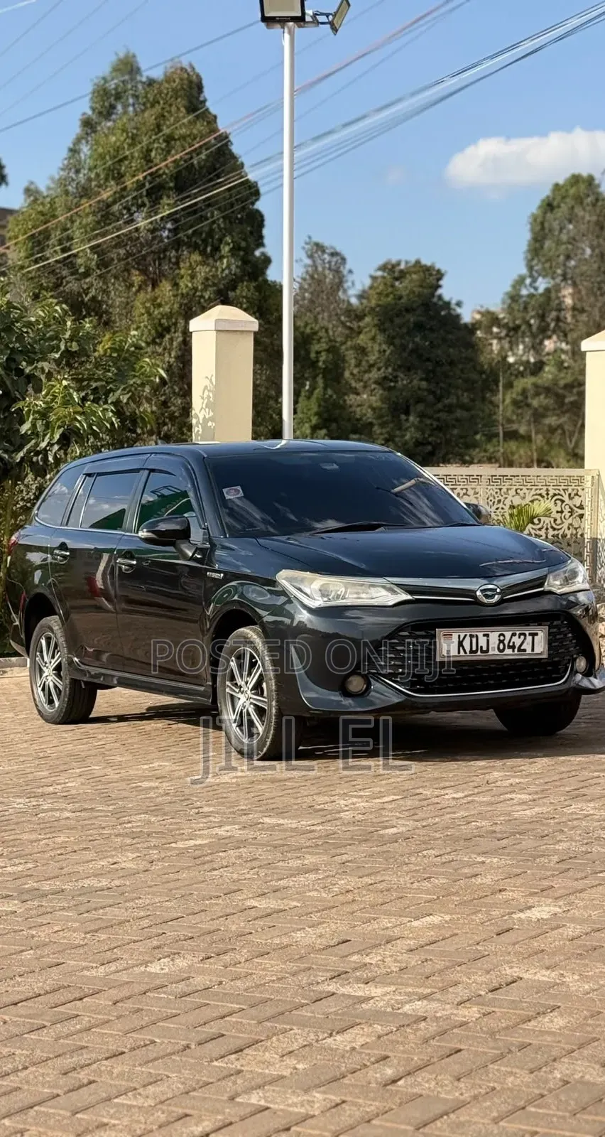 Toyota Corolla Fielder 2015 Black