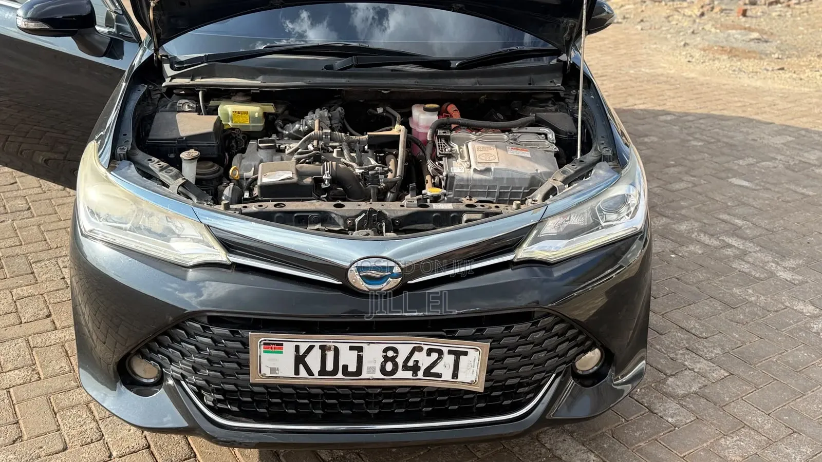 Toyota Corolla Fielder 2015 Black