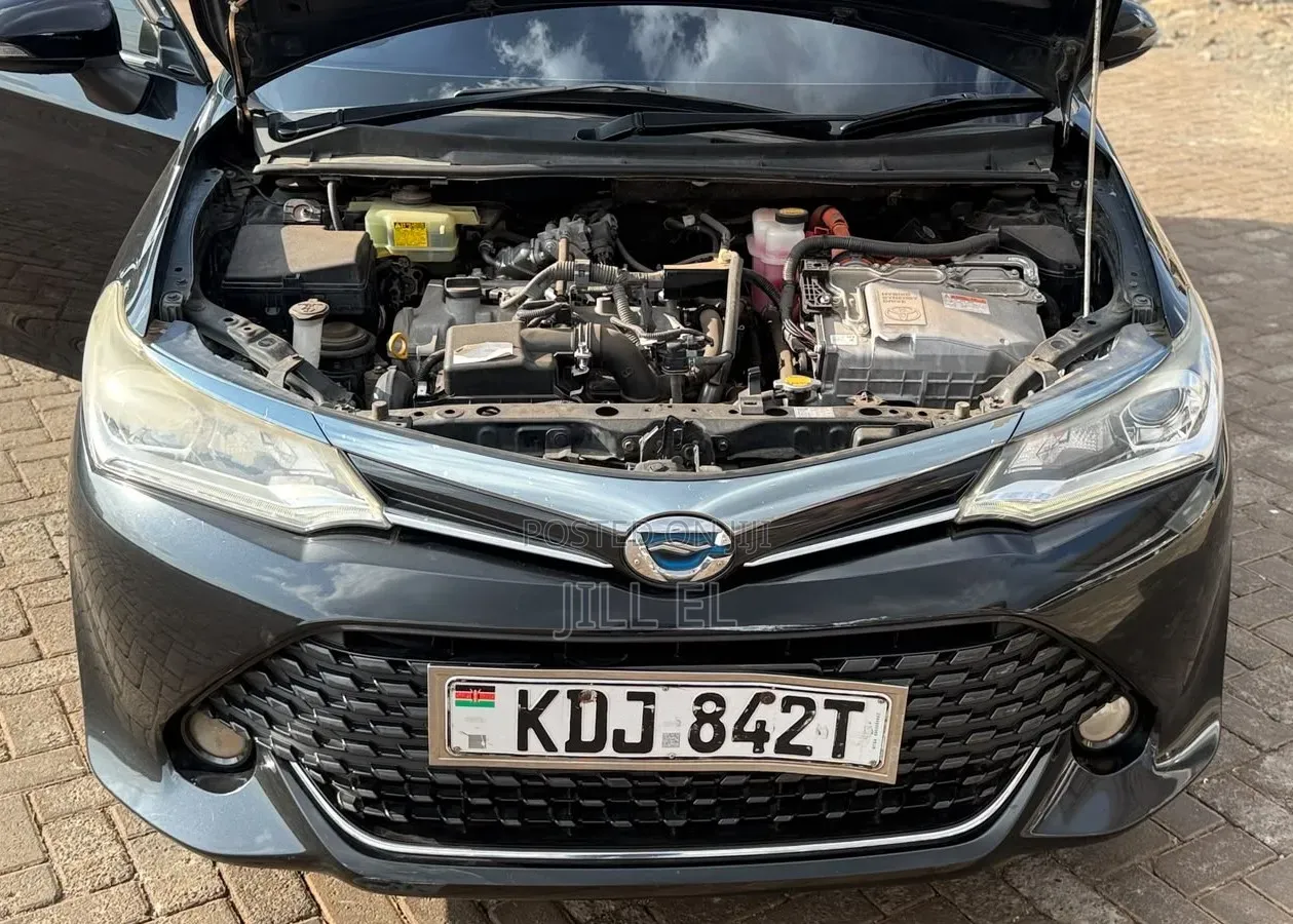 Toyota Corolla Fielder 2015 Black