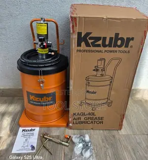 40-Litre Air-Powered Grease Lubricator/Pneumatic Grease Pump With Drum