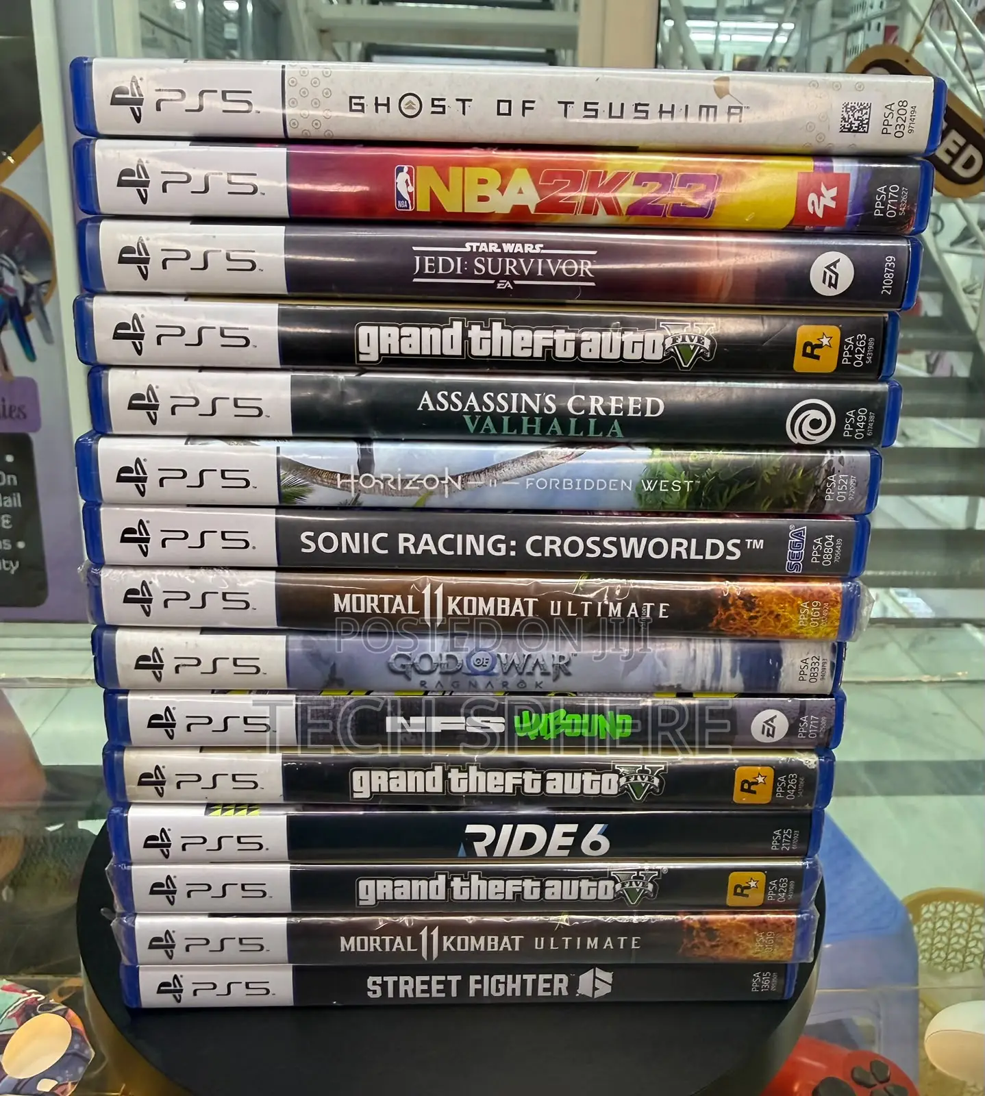 PS5 Disc Games Available for Both New and Used Ones