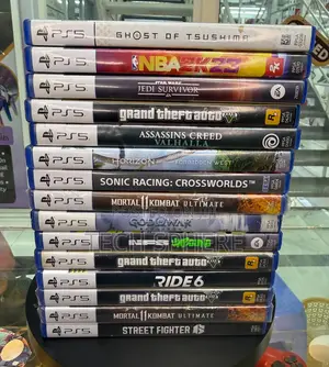 PS5 Disc Games Available for Both New and Used Ones