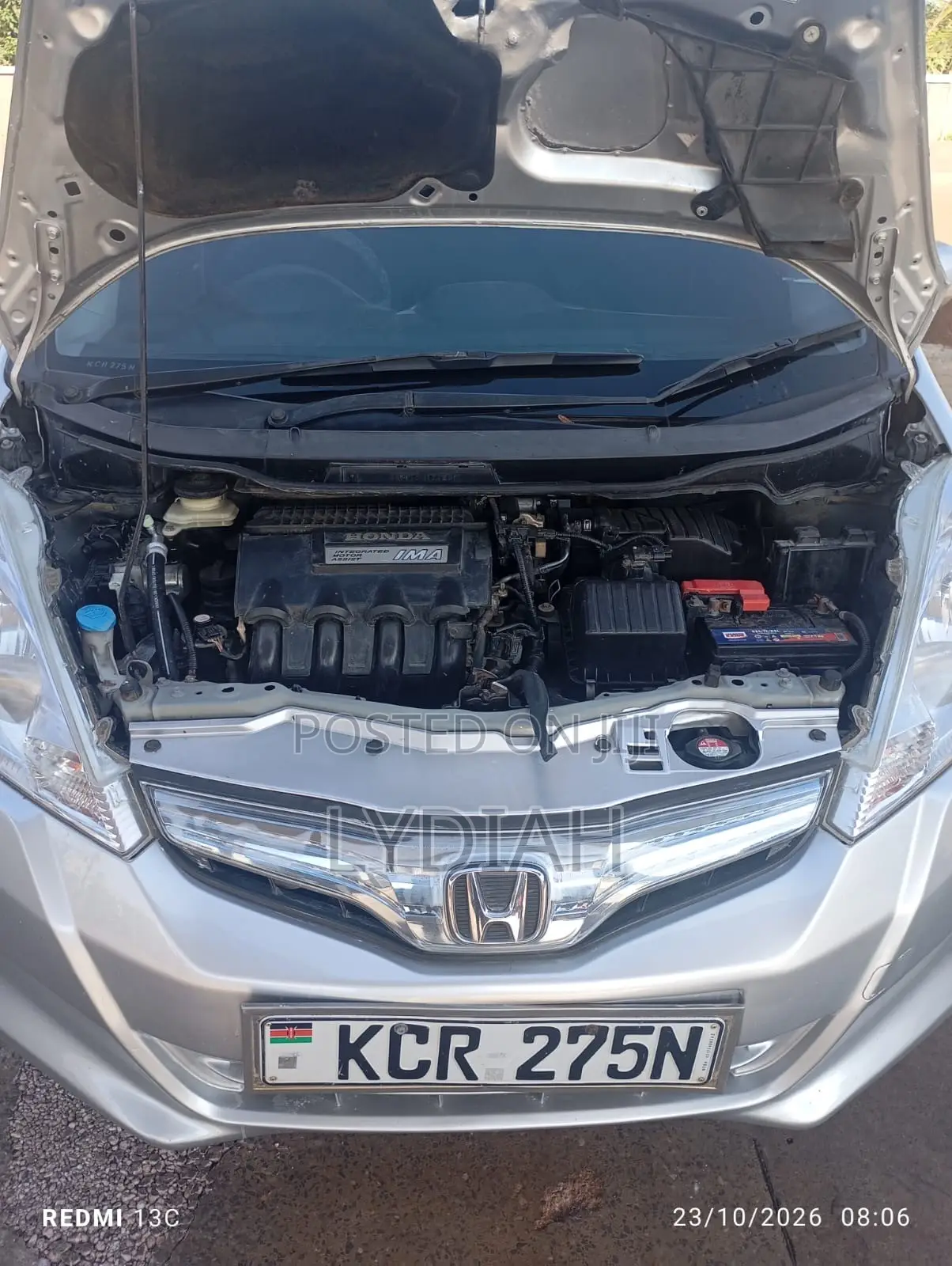 Honda Fit 2011 Silver