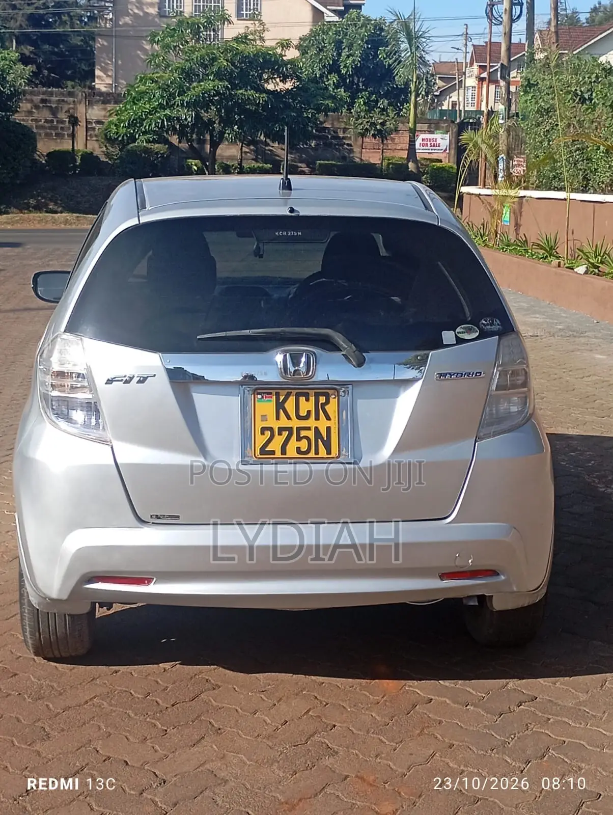 Honda Fit 2011 Silver