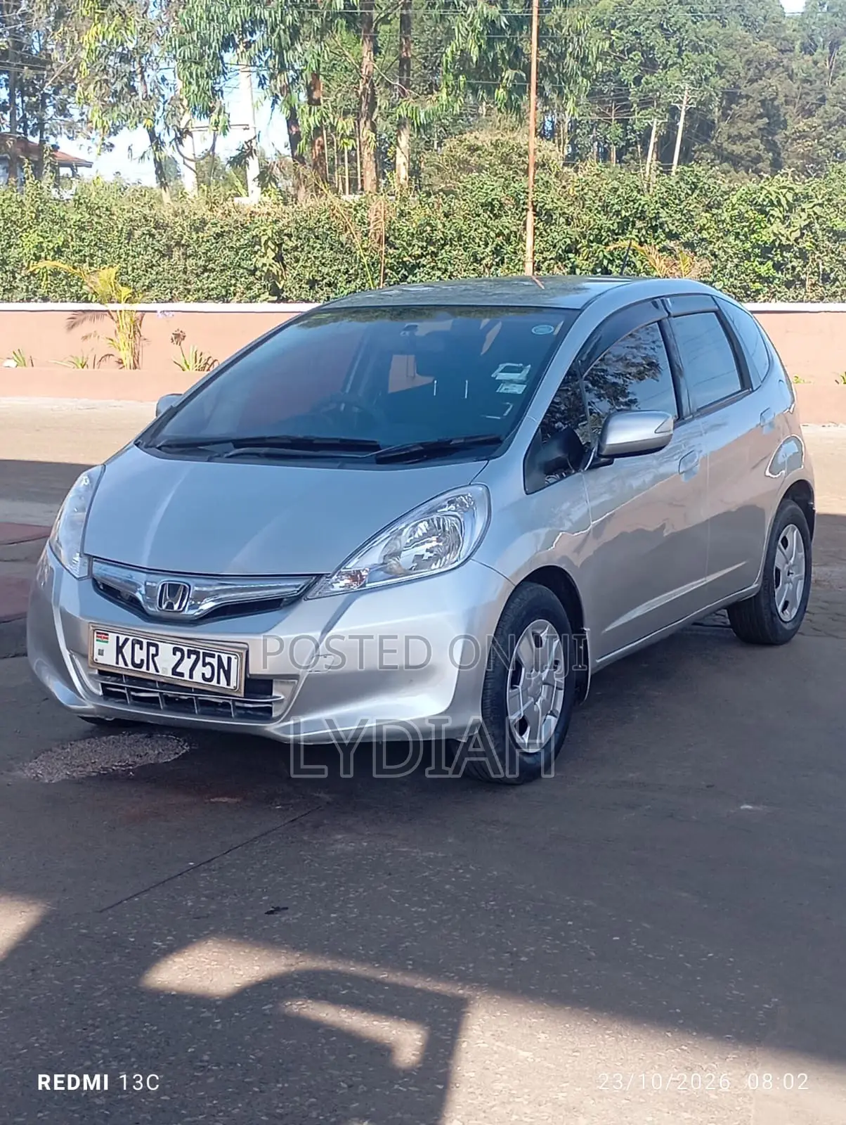 Honda Fit 2011 Silver