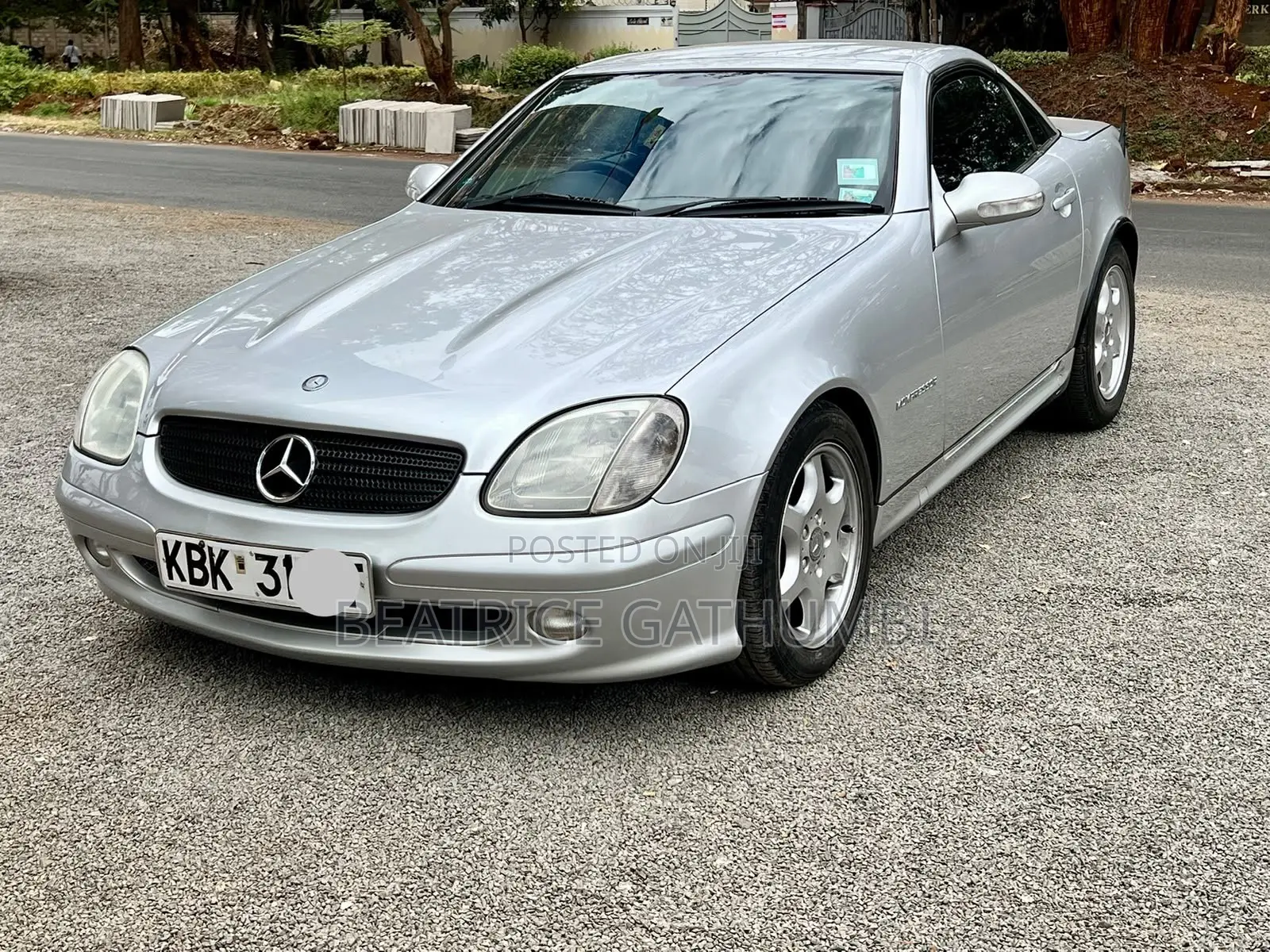 Mercedes-Benz SLK-Class 2002 Silver