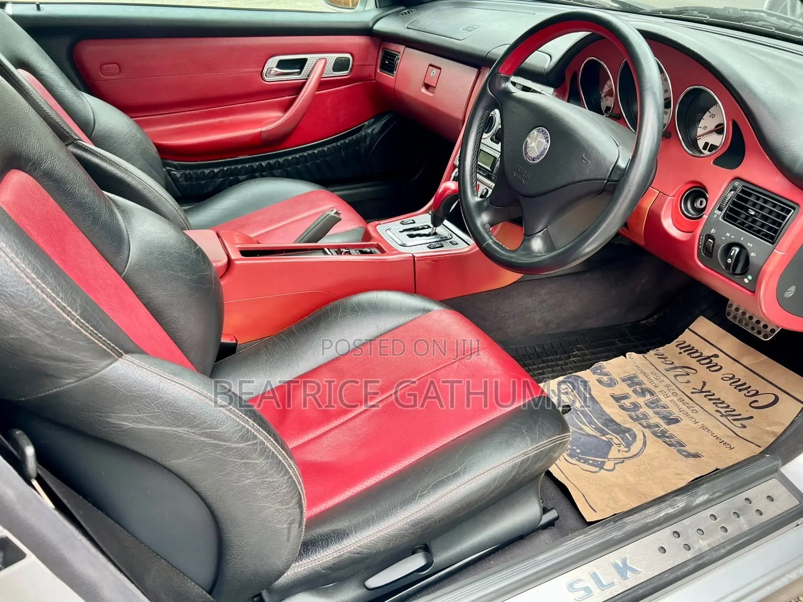 Mercedes-Benz SLK-Class 2002 Silver