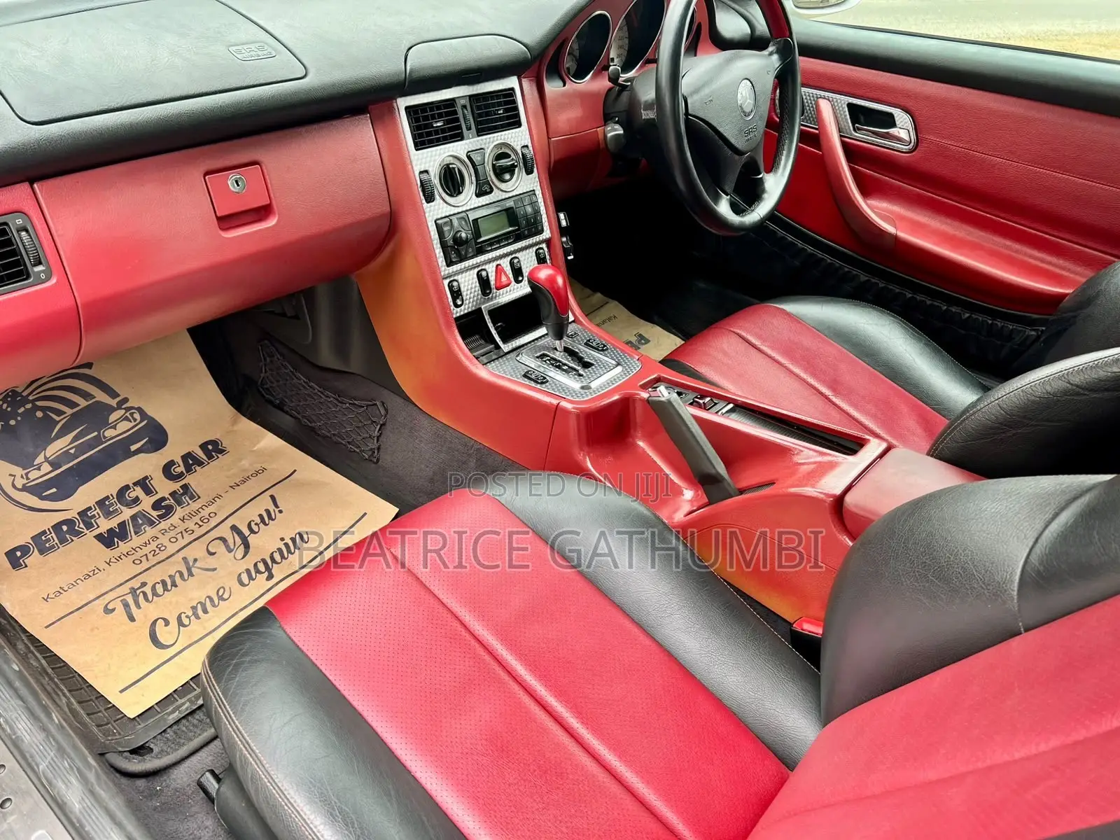 Mercedes-Benz SLK-Class 2002 Silver