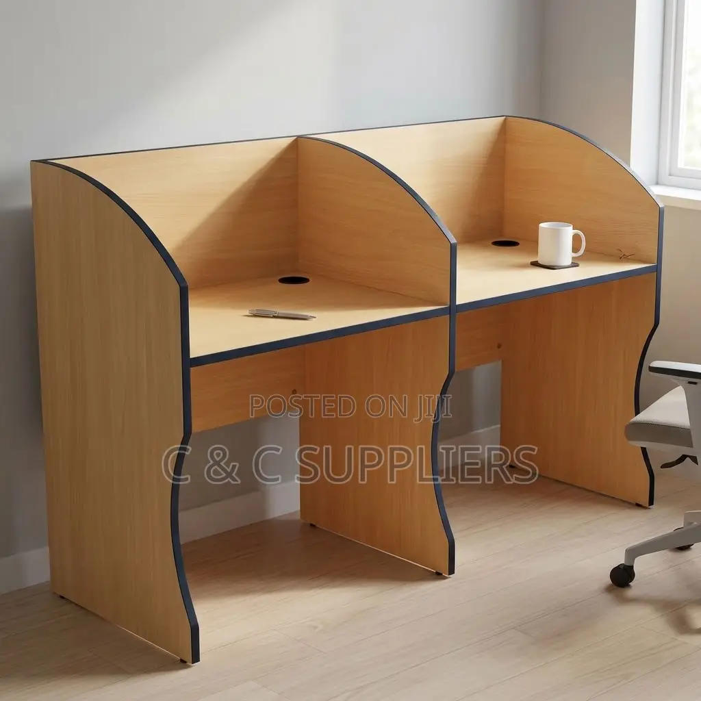 2-Way Custom Straight Workstation.
