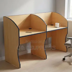2-Way Custom Straight Workstation.