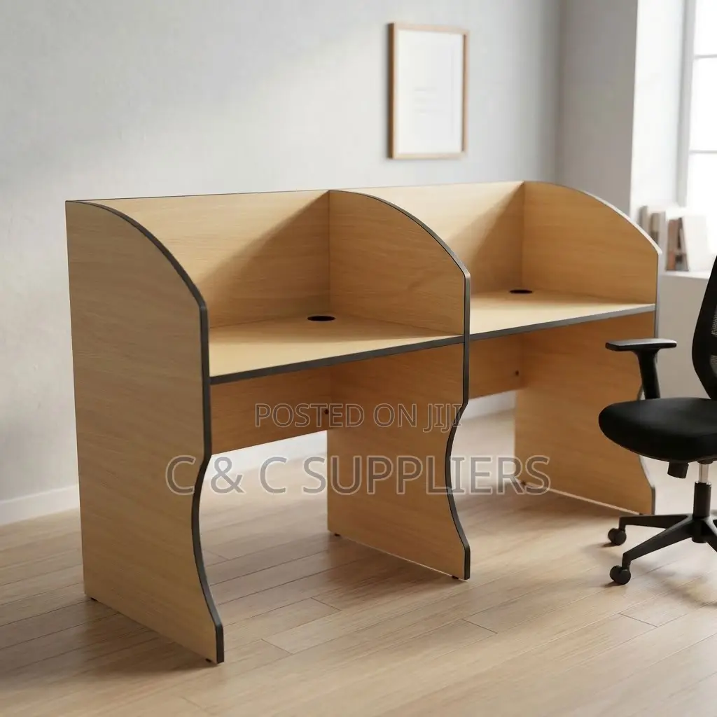 2-Way Custom Straight Workstation.