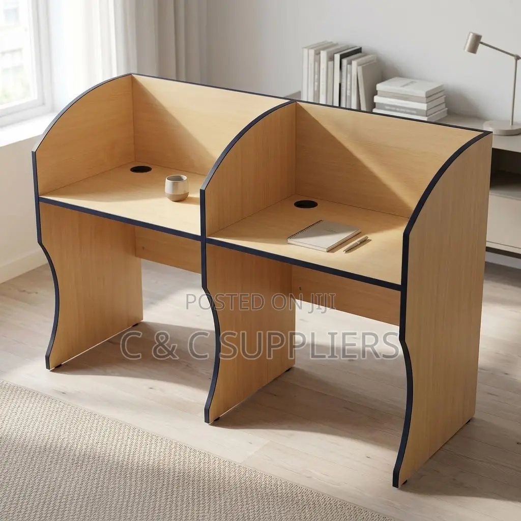 2-Way Custom Straight Workstation.