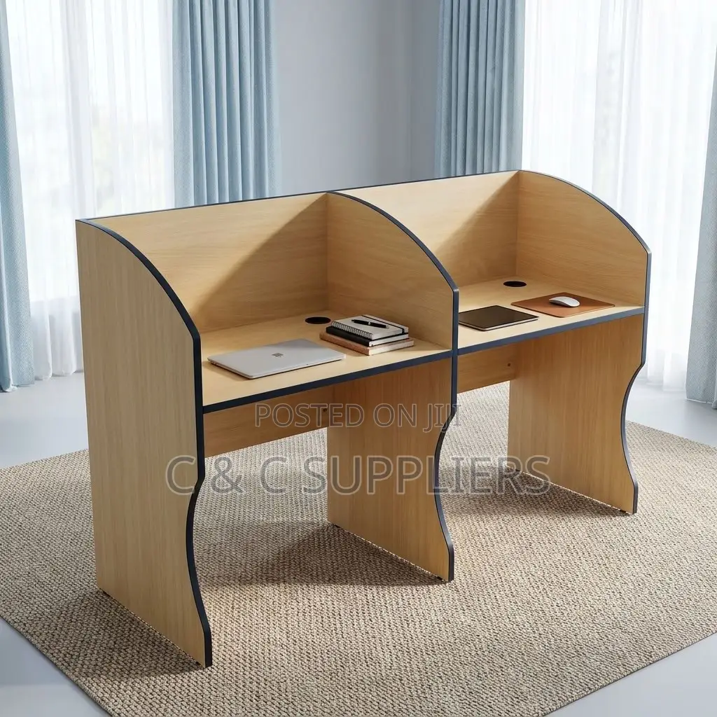 2-Way Custom Straight Workstation.