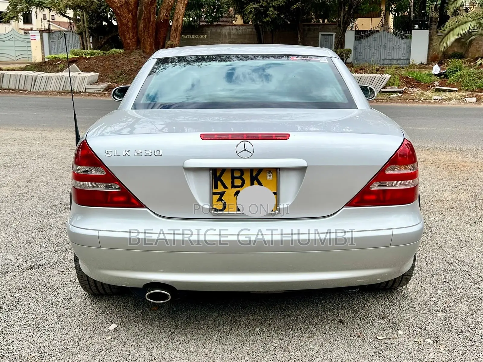 Mercedes-Benz SLK-Class 2002 Silver