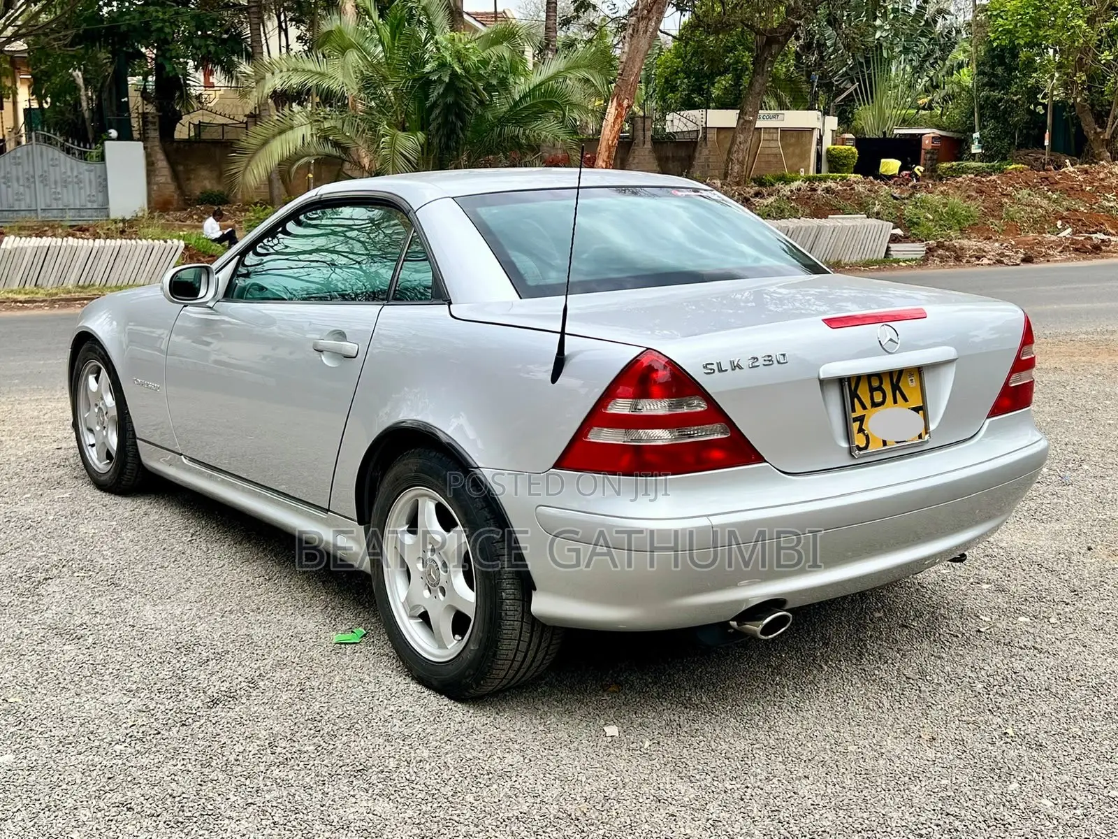 Mercedes-Benz SLK-Class 2002 Silver