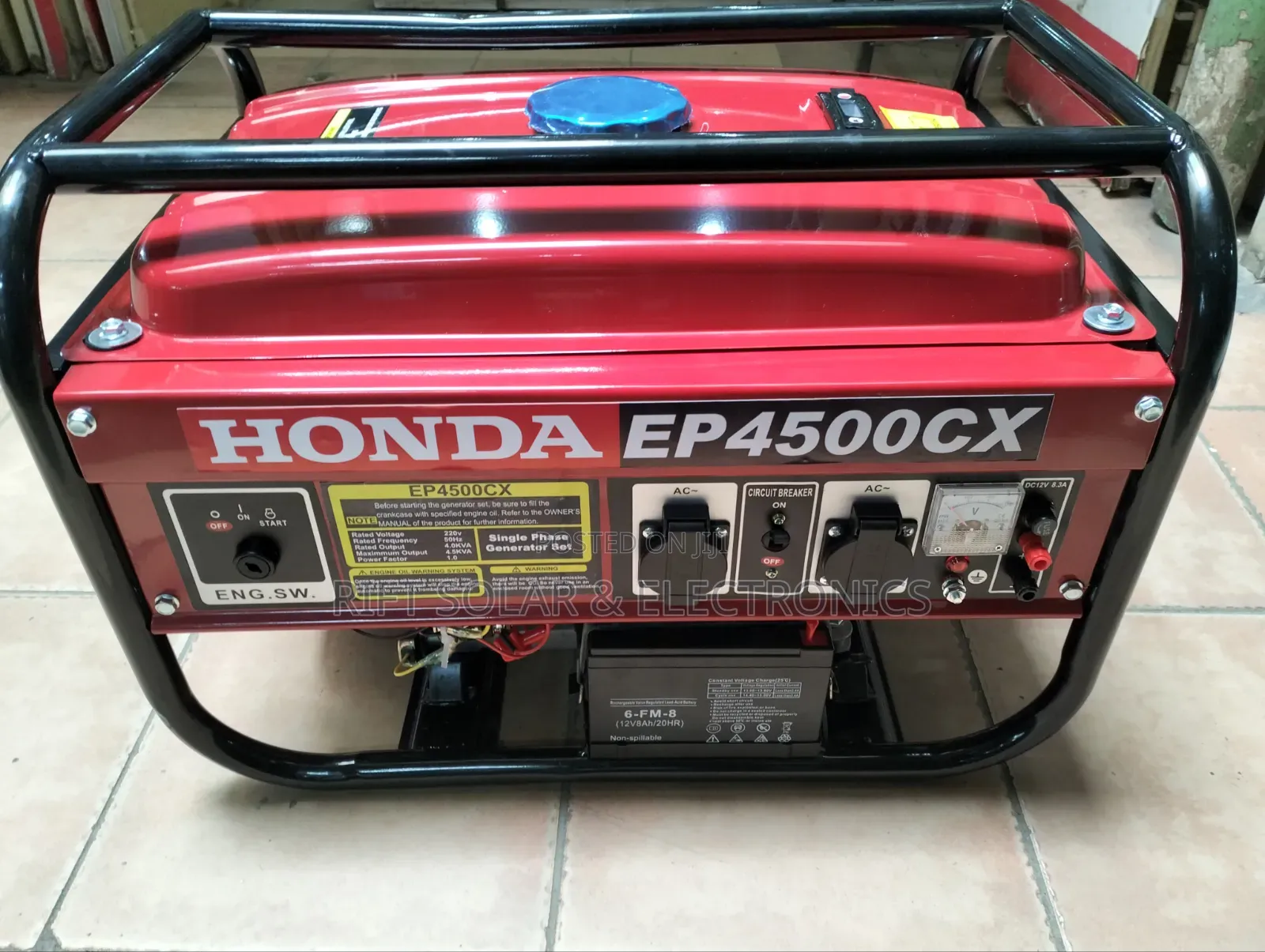 Honda 4500 Watts Petrol Engine Commercial Generator