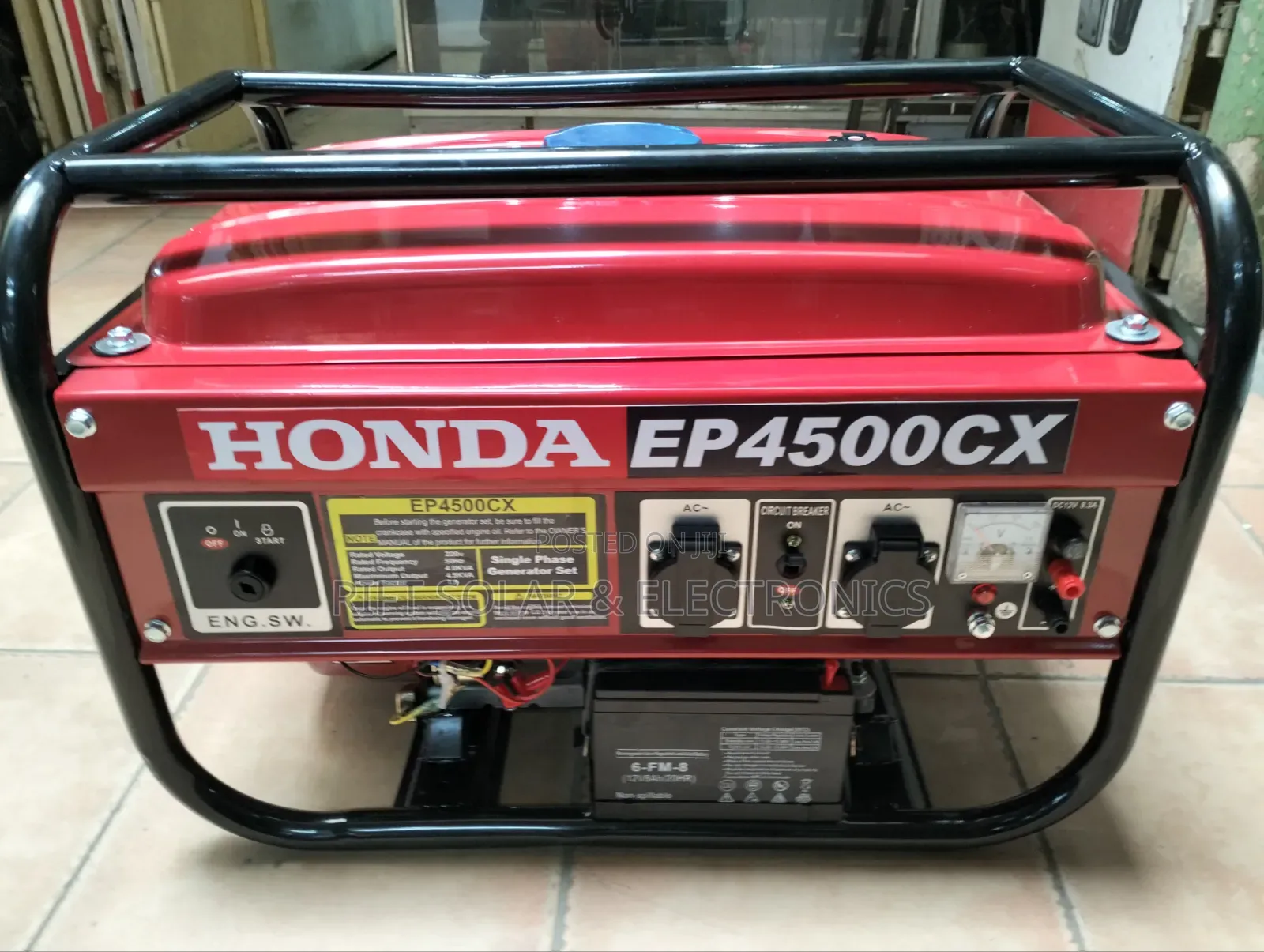 Honda 4500 Watts Petrol Engine Commercial Generator