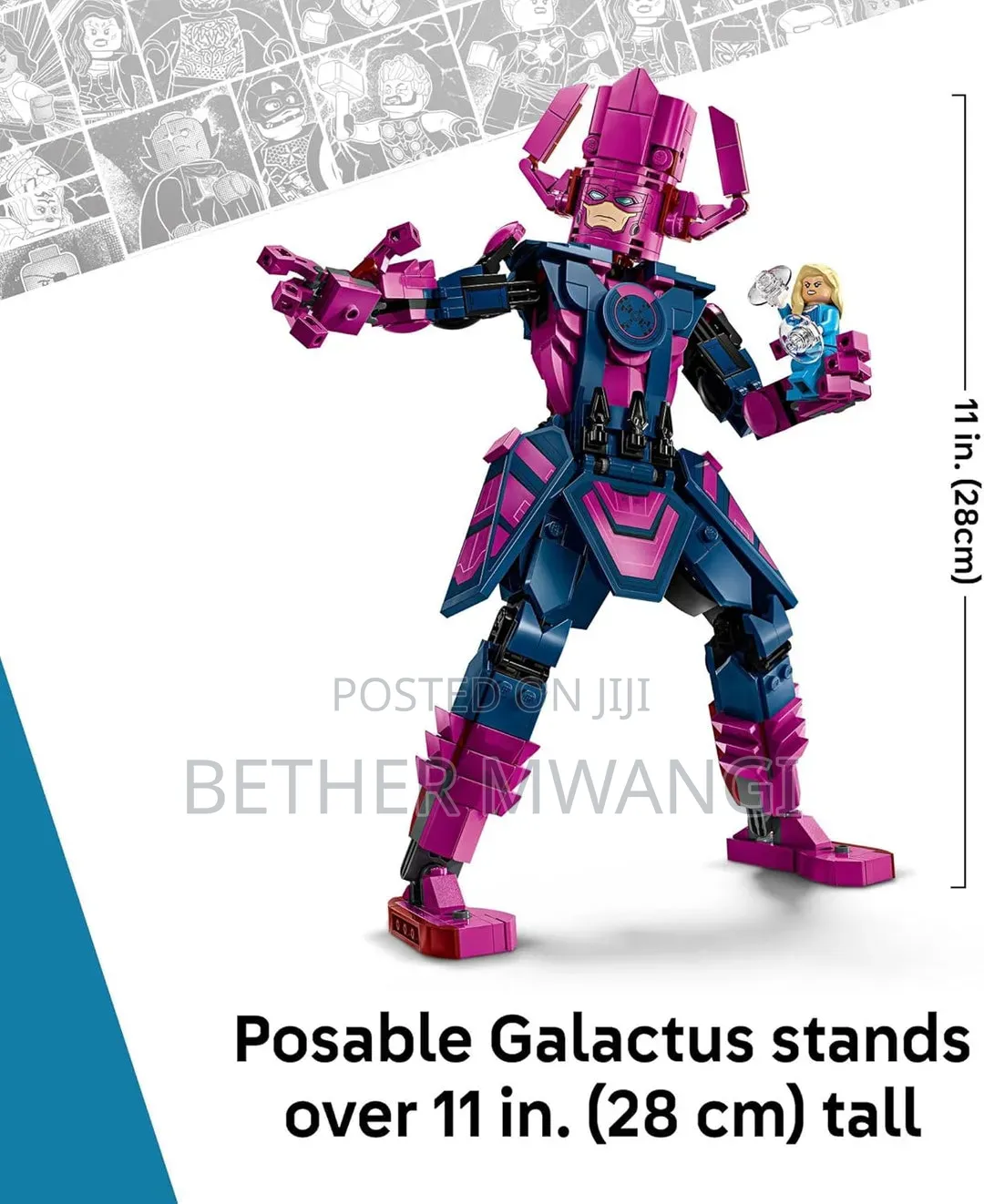 LEGO Marvel Fantastic Four vs. Galactus Construction Figure Set