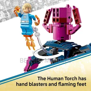 LEGO Marvel Fantastic Four vs. Galactus Construction Figure Set