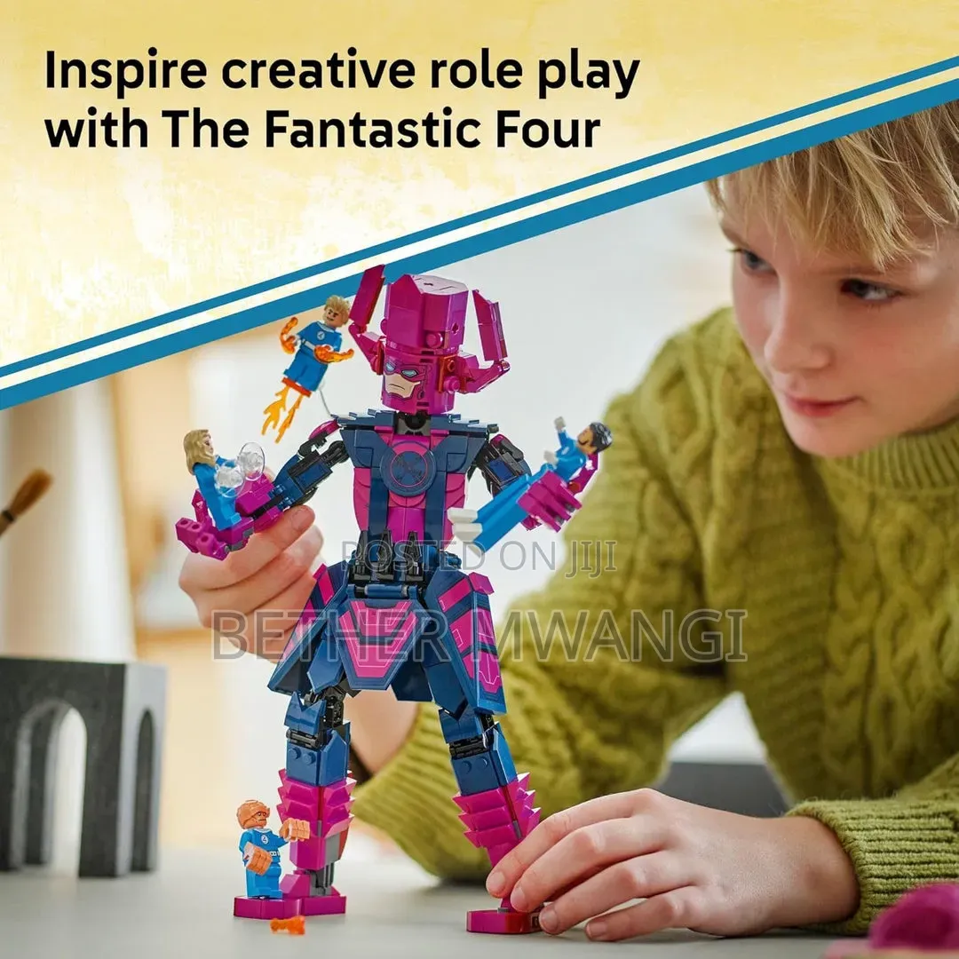 LEGO Marvel Fantastic Four vs. Galactus Construction Figure Set