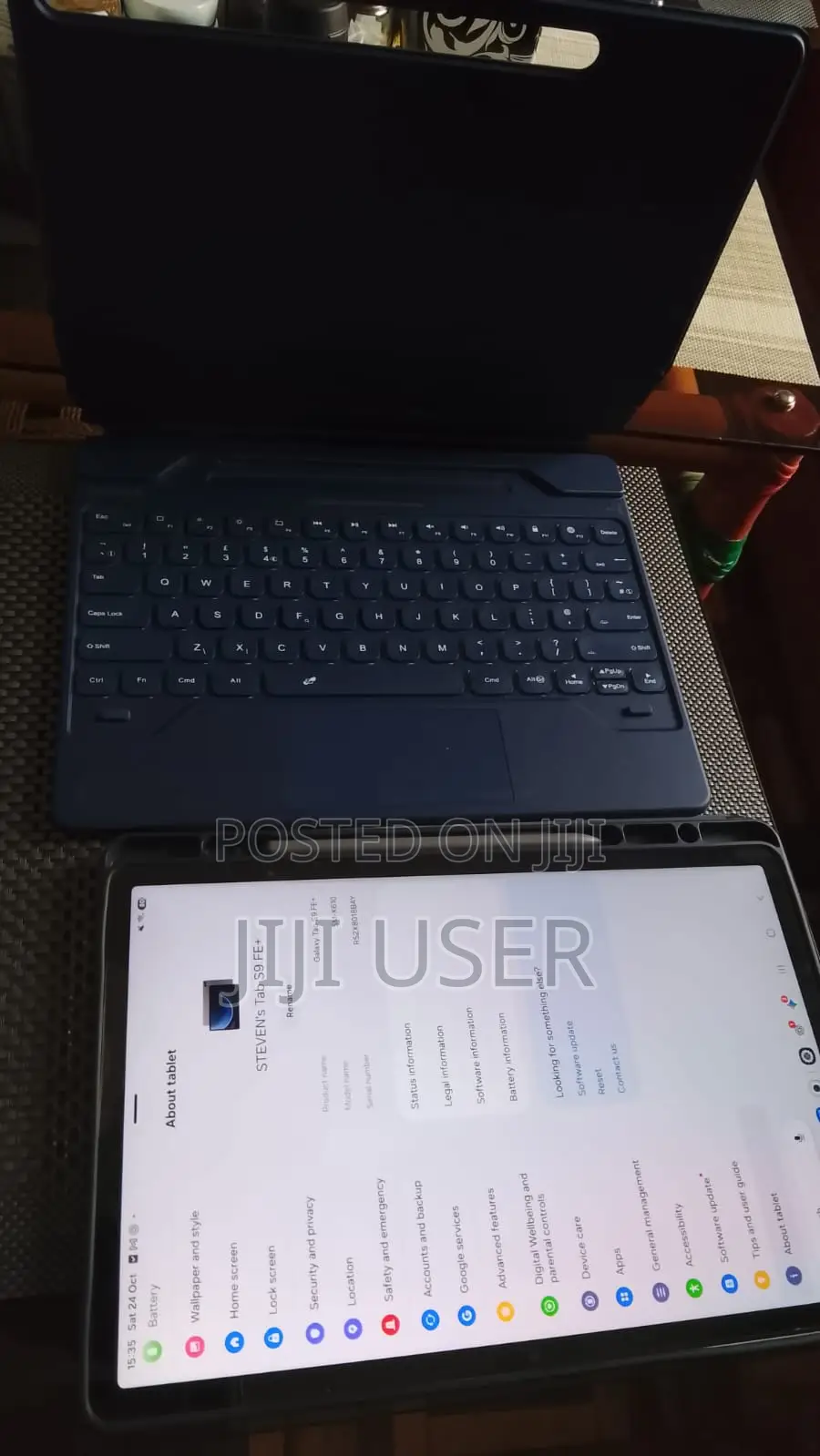 Samsung Galaxy Tab S9 FE+ 128 GB Gray