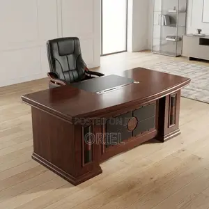 1600mm Mahogany Executive Desk – Elegant Modern Office Table