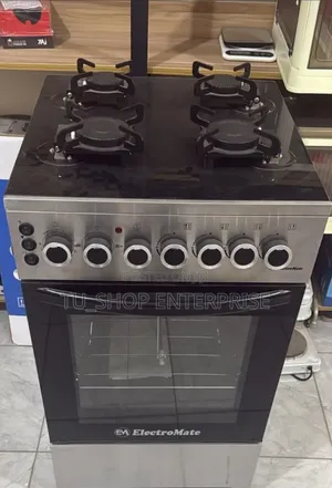 Electromate Full Gas Standing Cooker With Electric Oven and Rotisserie