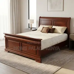 Bed; Stylish Modern Wooden Bed for Master Bedrooms and Guest Rooms