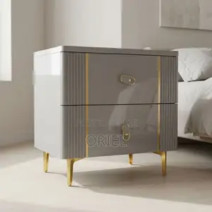Modern Bedside Table With Drawers – Stylish Bedroom Storage Cabinet
