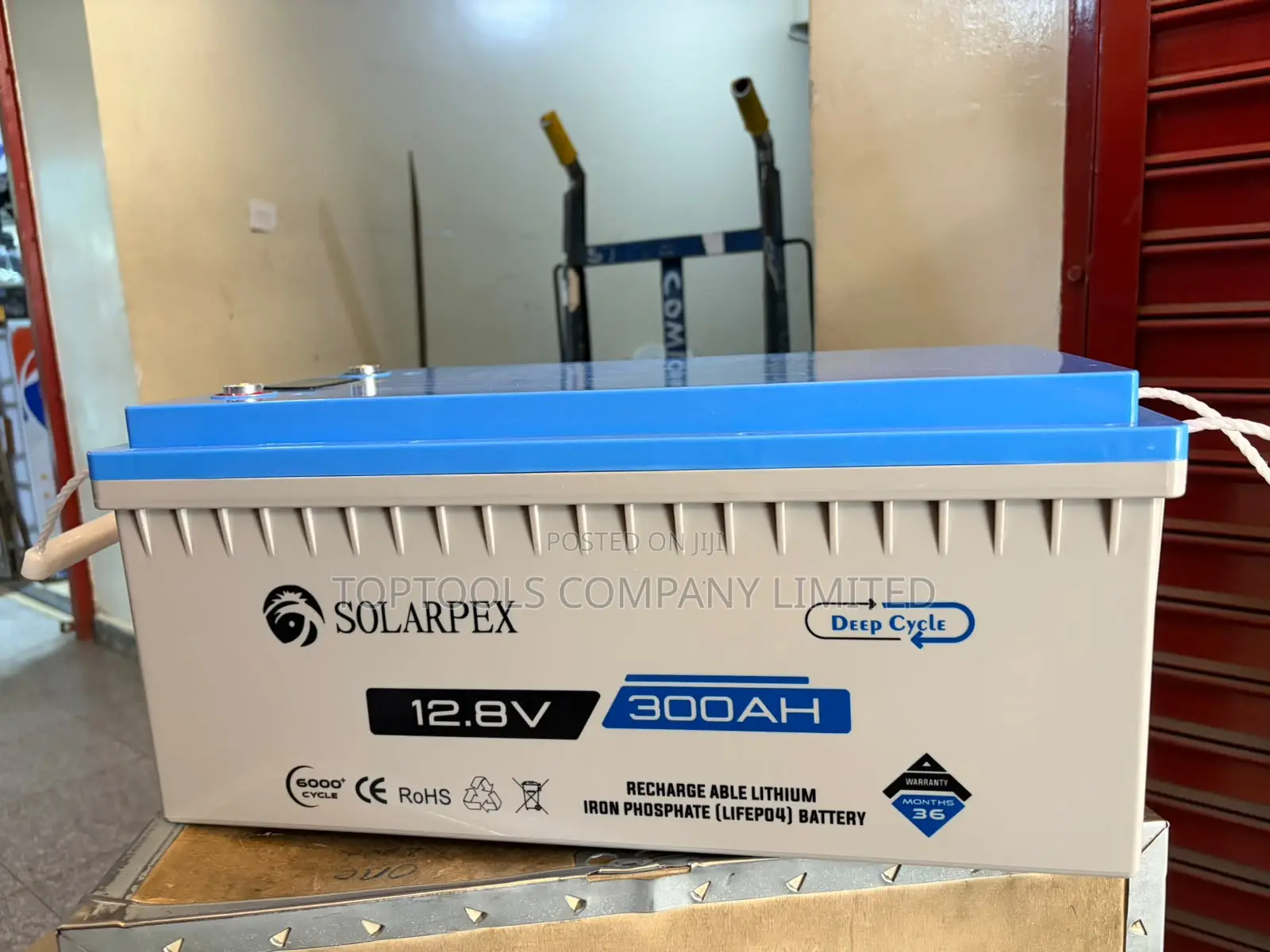 Solarpex Rechargeable Lithium Iron Phosphate LiFePo4 Battery 300ah