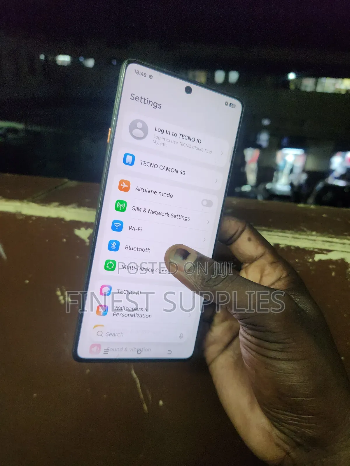Tecno Camon 40 128 GB Gray