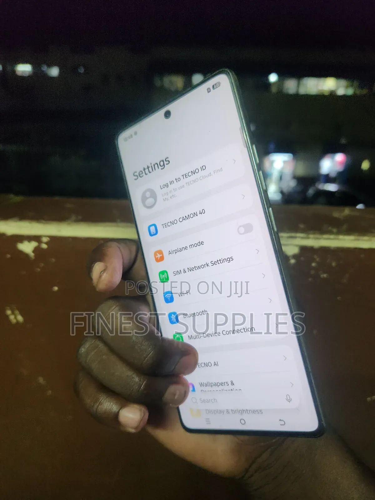 Tecno Camon 40 128 GB Gray