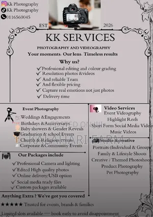 Photography Services