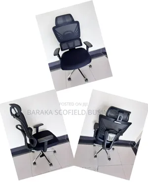 Ergonomic Orthopedic High Black Office Chair