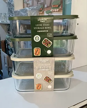 1700ml Borosilicate Glass Containers