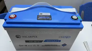 Solarpex Rechargeable Lithium Iron Phosphate LiFePo4 Battery 100ah