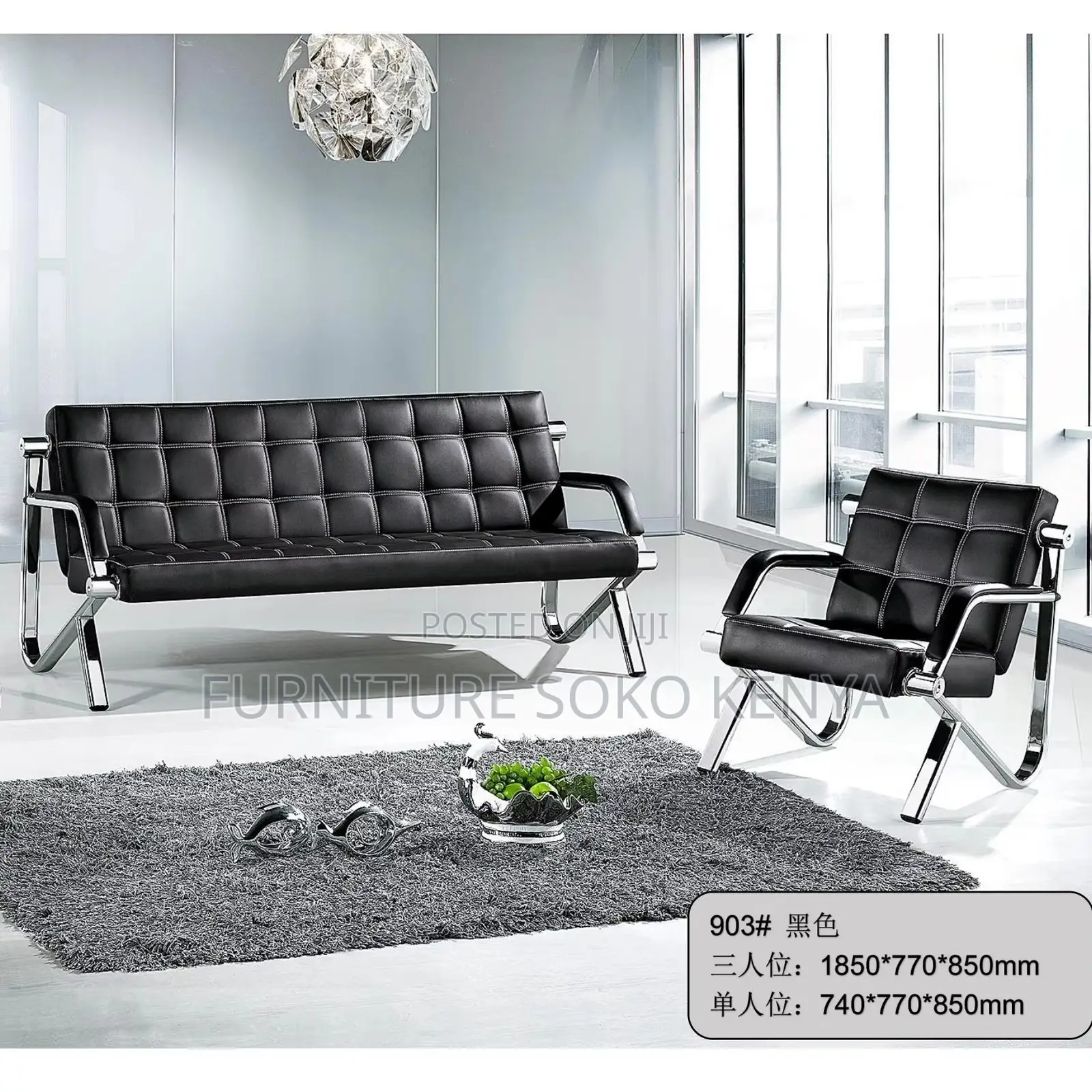 Five Seaters Sofa Seats | Executive Waiting and Meeting Sofa Set