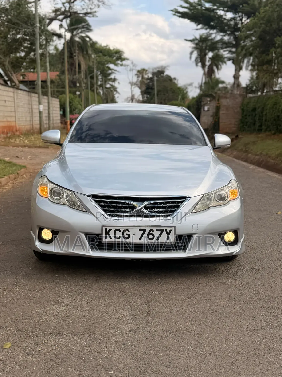 Toyota Mark X 2010 Silver