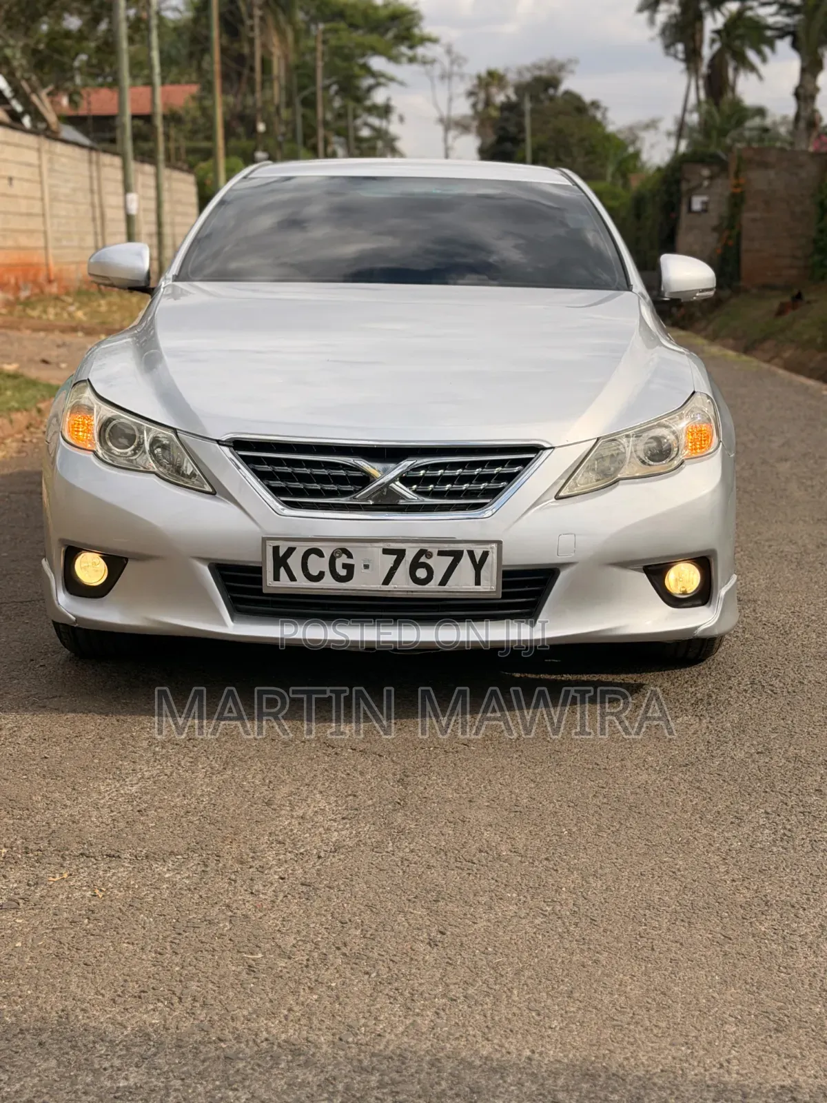 Toyota Mark X 2010 Silver
