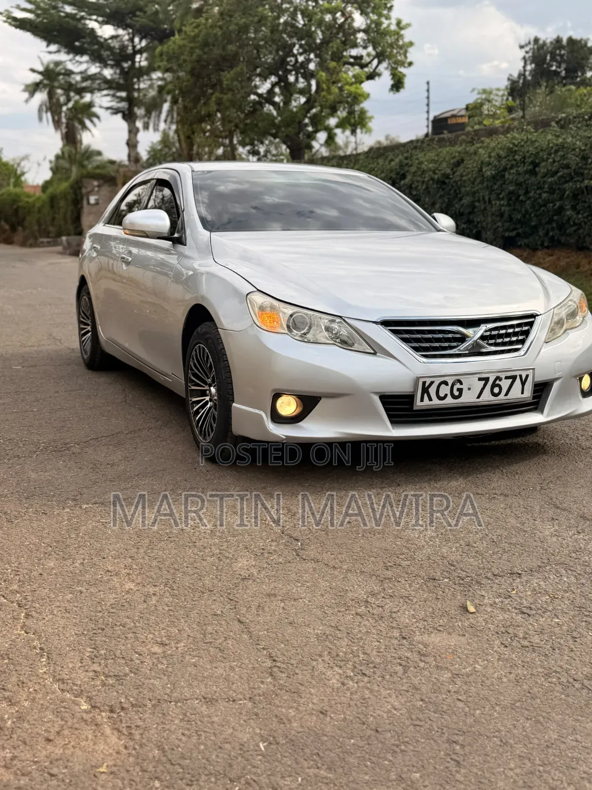 Toyota Mark X 2010 Silver