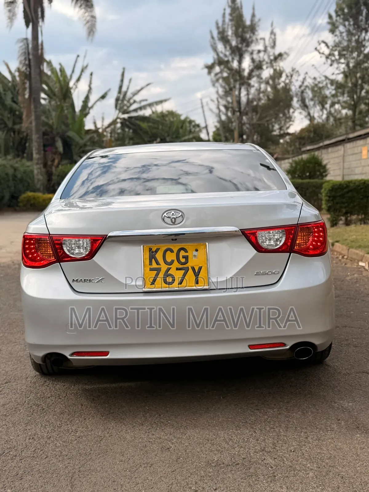 Toyota Mark X 2010 Silver