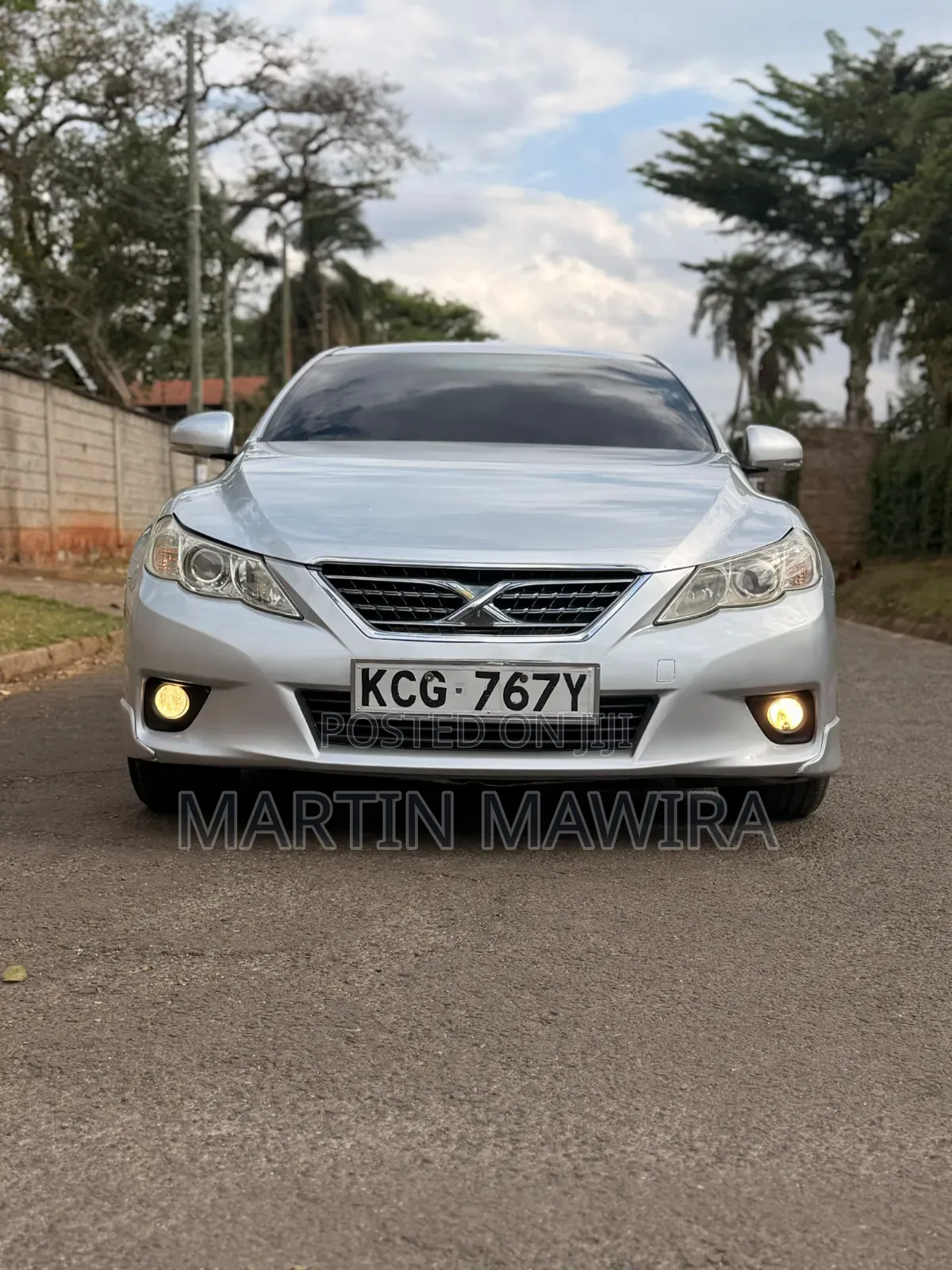 Toyota Mark X 2010 Silver