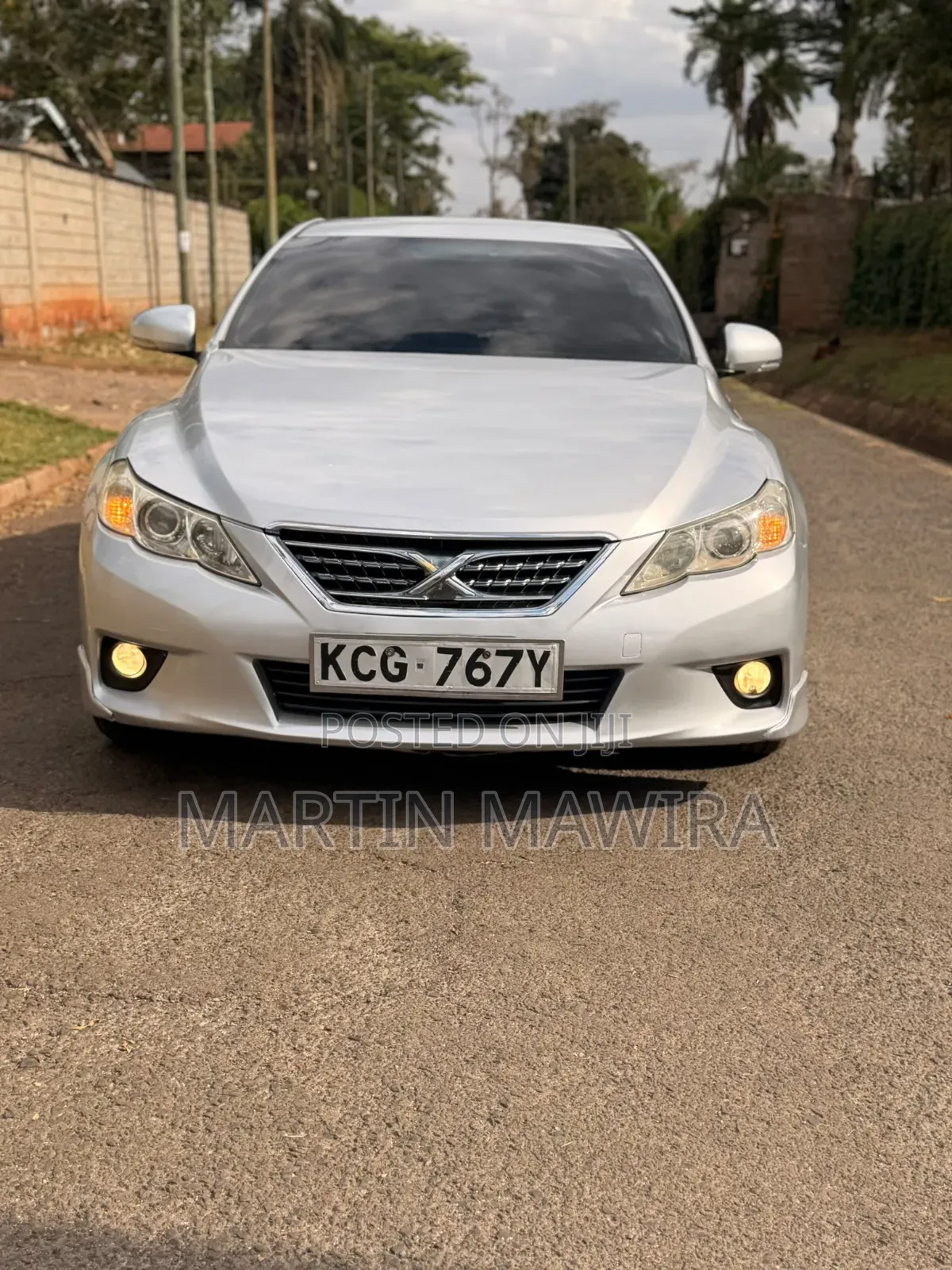 Toyota Mark X 2010 Silver