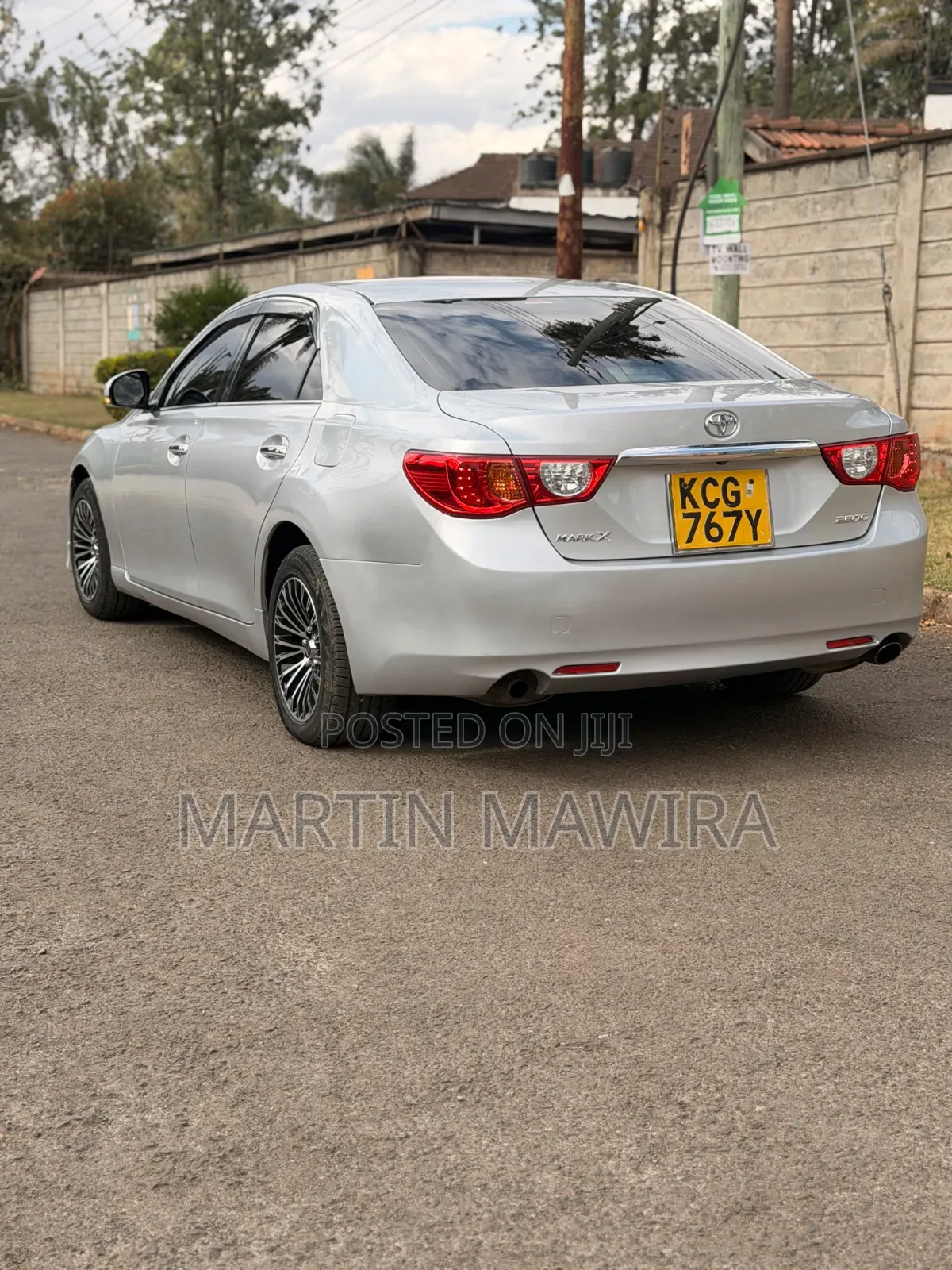 Toyota Mark X 2010 Silver