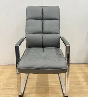 Grey Executive Waiting Office Chair