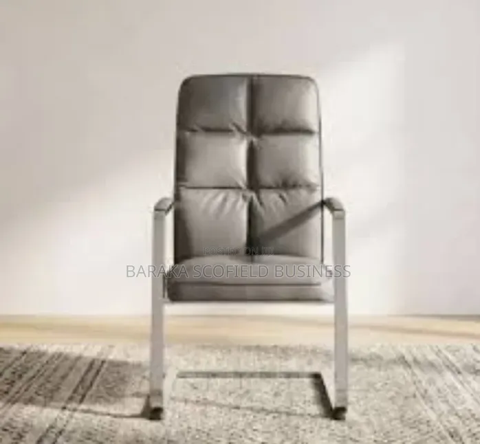 Grey Executive Waiting Office Chair