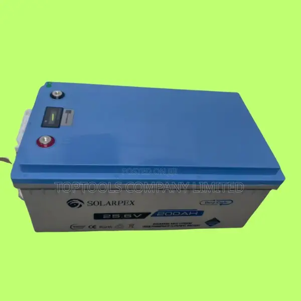 Solarpex Rechargeable Lithium Iron Phosphate LiFePo4 Battery 100ah