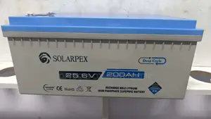 Solarpex Rechargeable Lithium Iron Phosphate LiFePo4 Battery 200ah